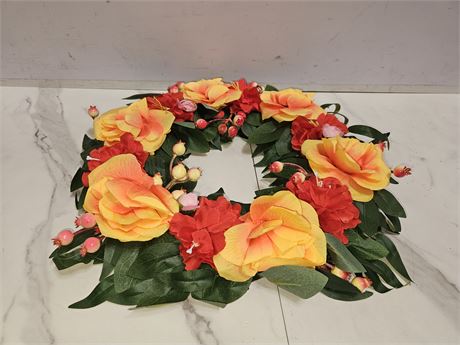 Artificial Floral Wreath