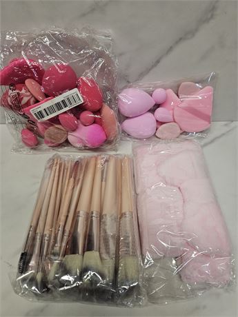 Cosmetic Tools Lot