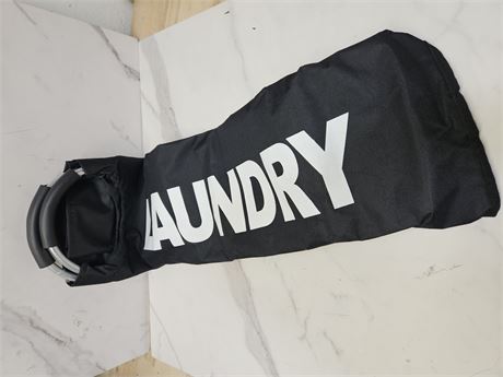 Black Laundry Hamper Bag