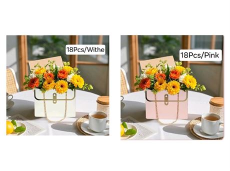 Bundle Of 36Pcs baotongle Flower Paper Gift Box