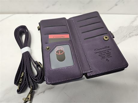 Purple Wallet Phone Case