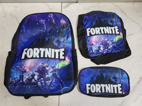 Fortnite Backpack Set