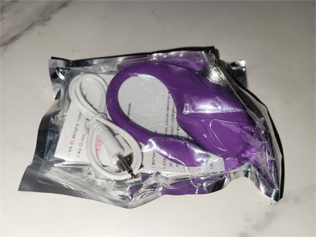 Purple Silicone Device with Charger