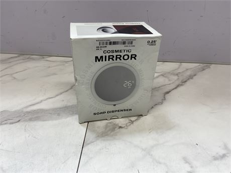 Cosmetic Mirror Soap Dispenser