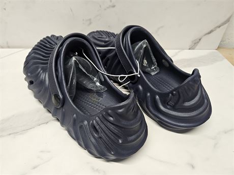 Navy Blue Foam Clogs