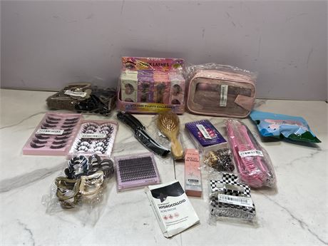 Beauty and Hair Accessories Lot