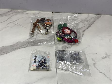 Mixed Toy and Keychain Lot