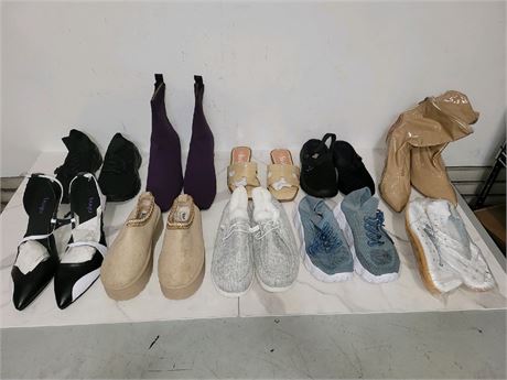10 Pairs of Womens Shoes and Sandals
