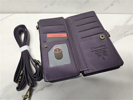 Purple Wallet Phone Case