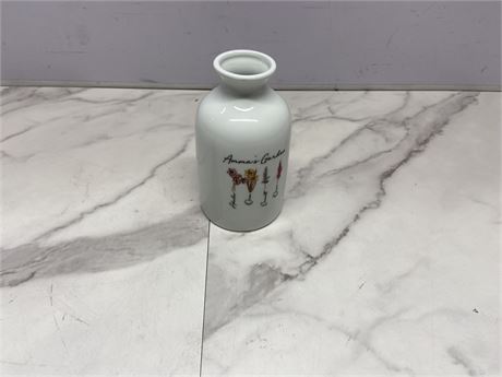 Ceramic Vase with Floral Design