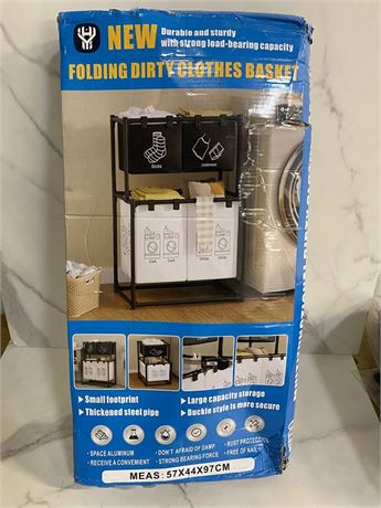 Folding Dirty Clothes Basket