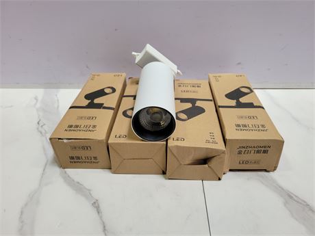 Lot of 4 LED Track Lights