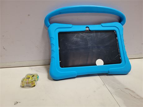 Kids Tablet and Toy Car Lot