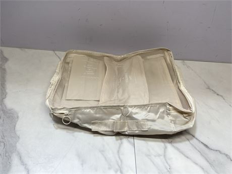 Beige Travel Organizer Bag