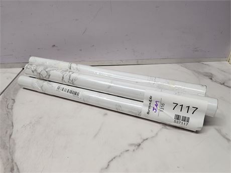 4 Rolls of Marble Wall Decor 39.3"x15.7"