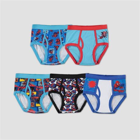 Boys' Marvel Spider-Man 5pk Underwear - 6: Classic